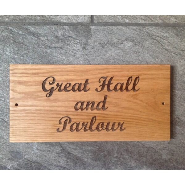 engraved wooden signs 1